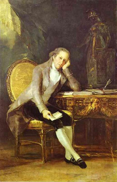 Francisco Jose de Goya Gaspar Melchor de Jovellanos. Spain oil painting art